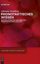 Phonotaktisches Wissen