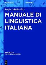 Manuale di linguistica italiana