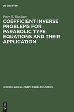 Coefficient Inverse Problems for Parabolic Type Equations and Their Application