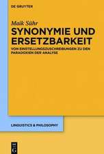 Synonymie und Ersetzbarkeit: Von Einstellungszuschreibungen zu den Paradoxien der Analyse