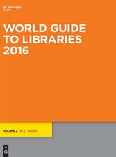 World Guide to Libraries 2016