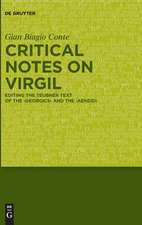 Critical Notes on Virgil: Editing the Teubner Text of the 