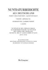 Nuntiatur des Ciriaco Rocci. Außerordentliche Nuntiatur des Girolamo Grimaldi – Sendung des P. Alessandro d’Ales (1633–1634)