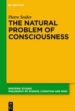 The Natural Problem of Consciousness