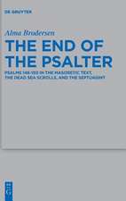 The End of the Psalter