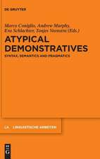 Atypical Demonstratives