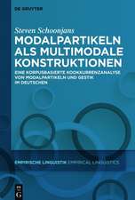 Modalpartikeln ALS Multimodale Konstruktionen