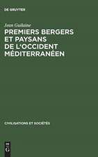 Premiers bergers et paysans de l'occident méditerranéen