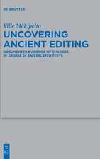 Uncovering Ancient Editing