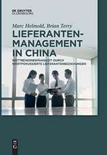 Lieferantenmanagement in China