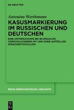 Kasusmarkierung im Russischen und Deutschen