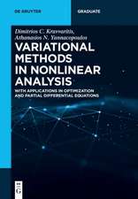 Variational Methods in Nonlinear Analysis