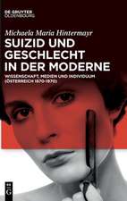 Suizid und Geschlecht in der Moderne