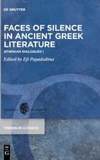 Faces of Silence in Ancient Greek Literature