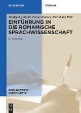 Einführung in die romanische Sprachwissenschaft