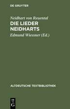 Die Lieder Neidharts