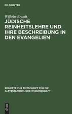 Jüdische Reinheitslehre und ihre Beschreibung in den Evangelien