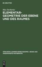 Elementargeometrie der Ebene und des Raumes