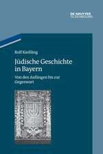 Jüdische Geschichte in Bayern