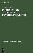 Information sources in psycholinguistics: an interdisciplinary bibliographical handbook