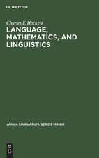 Language, mathematics, and linguistics