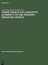 Three essays on linguistic diversity in the Spanish-speaking world: the U.S. Southwest and the River Plate Area