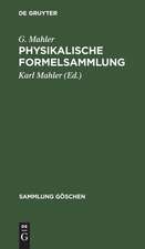 Physikalische Formelsammlung