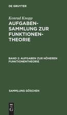 Aufgaben zur höheren Funktionentheorie: aus: Aufgabensammlung zur Funktionentheorie, 2.