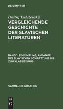 Einführung, Anfänge des slavischen Schrifttums bis zum Klassizismus: aus: Vergleichende Geschichte der slavischen Literaturen, 1