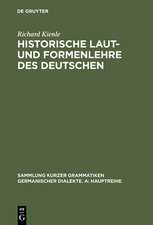 Historische Laut- und Formenlehre des Deutschen