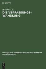 Die Verfassungswandlung