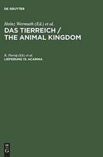 Acarina: Hydrachnidae und Halacaridae, aus: Das Tierreich : eine Zusammenstellung und Kennzeichnung der rezenten Tierformen, Lfg. 13