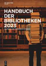 Handbuch der Bibliotheken 2023