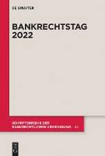 Bankrechtstag 2022 und 2023