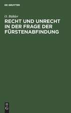 Recht und Unrecht in der Frage der Fürstenabfindung: die wahre Tendenz des Kompromiß-Entwurfs ; was wäre angemessen?