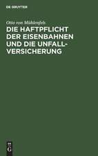 Die Haftpflicht der Eisenbahnen und die Unfall-Versicherung: ein Vorschlag zur Reform des Haftpflicht-Gesetzes vom 7. Juni 1871