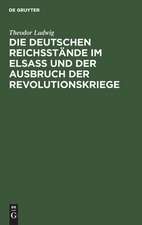 Die deutschen Reichsstände im Elsaß und der Ausbruch der Revolutionskriege