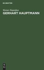 Gerhart Hauptmann: Dichtung und Gesellschaftsidee der bürgerlichen Humanität