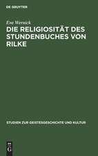 Die Religiosität des Stundenbuches von Rilke: ein Vortrag