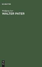 Walter Pater: die Autonomie des Ästhetischen