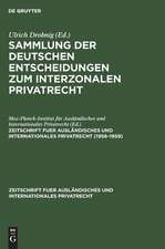 Sammlung der deutschen Entscheidungen zum interzonalen Privatrecht ...: 1958-1959