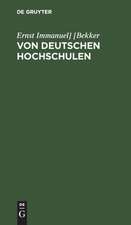 Von deutschen Hochschulen Allerlei, was da ist und was da sein sollte