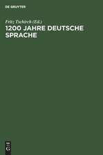 1200 Jahre deutsche Sprache: die Entfaltung der deutschen Sprachgestalt in ausgewählten Stücken der Bibelübersetzung vom Ausgang des 8 Jahrhunderts bis in die Gegenwart ; ein Lese- und ein Arbeitsbuch