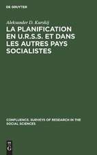 La planification en U.R.S.S. et dans les autres pays socialistes