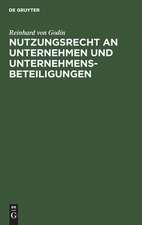 Nutzungsrecht an Unternehmen und Unternehmensbeteiligungen