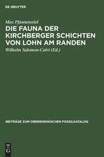 Die Fauna der Kirchberger Schichten von Lohn am Randen