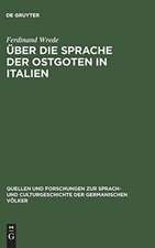 Über die Sprache der Ostgoten in Italien