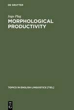 Morphological Productivity: Structural Constraints in English Derivation