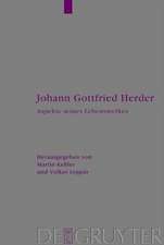 Johann Gottfried Herder: Aspekte seines Lebenswerks