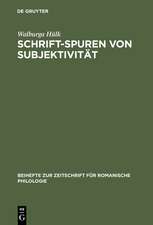 Schrift-Spuren von Subjektivität: Lektüren literarischer Texte des französischen Mittelalters